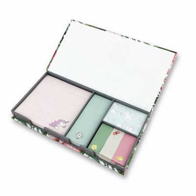 Office Gift Set Customized Printing Creative Sticky Notes gift box set