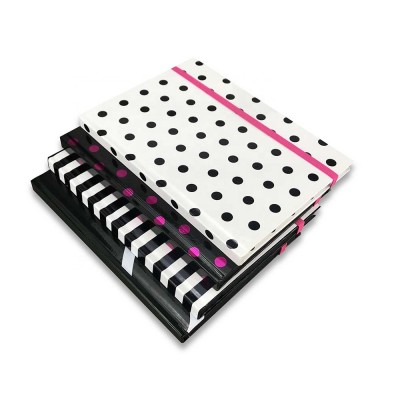 A5 hard cover bound writing planner journal notebook