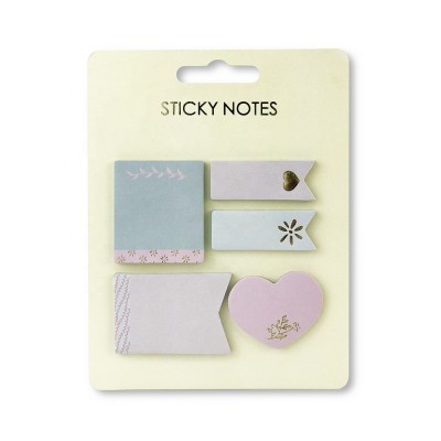 custom design sticky note glue with foil